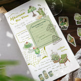 BGM ビージーエム フレークシール 箔押し 和紙 喫茶アラモード SEAL024