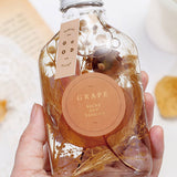 BGM ビージーエム フレークシール 和紙 箔押し おおきめシール 癒し時間 ラベンダー ウッド ローズ コットン ギフト 15デザインx3枚(45枚) ギフト カード 手帳