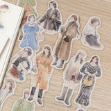 BGM コーディネートシール シェリー・表参道 代官山 銀座 原宿 下北沢 パリ ロンドン ソウル 15デザインx3枚(45枚) ビージーエム 手帳 ギフト