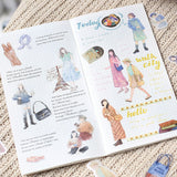 BGM コーディネートシール シェリー・表参道 代官山 銀座 原宿 下北沢 パリ ロンドン ソウル 15デザインx3枚(45枚) ビージーエム 手帳 ギフト