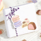 BGM ビージ-エム フレークシール IPPAI 45枚入り いっぱいです 犬 猫 アニマル 本 食べ物 リボン マスキングテープ素材 ギフト カード 手帳 コラージュ 素材