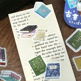 BGM ビージ-エム フレークシール IPPAI 45枚入り いっぱいです 犬 猫 アニマル 本 食べ物 リボン マスキングテープ素材 ギフト カード 手帳 コラージュ 素材