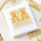 BGM ビージ-エム トレーシングペーパーシール 北欧編み物 45枚入り ニット 模様 布 テキスタイル かわいい ギフト カード 手帳