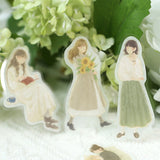 BGM コーディネートシール 15デザインx3枚(45枚) おとめ図鑑