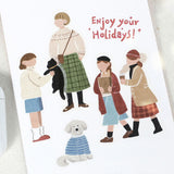 BGM コーディネートシール 15デザインx3枚(45枚) おとめ図鑑