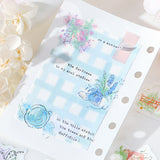 BGM フレークシール 15デザインx3枚(45枚) 空想物語