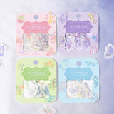 BGM フレークシール 15デザインx3枚(45枚) 空想物語