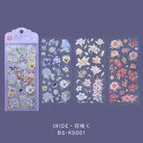 BGM シートシール 3シート入り IRIDE オーロラ箔