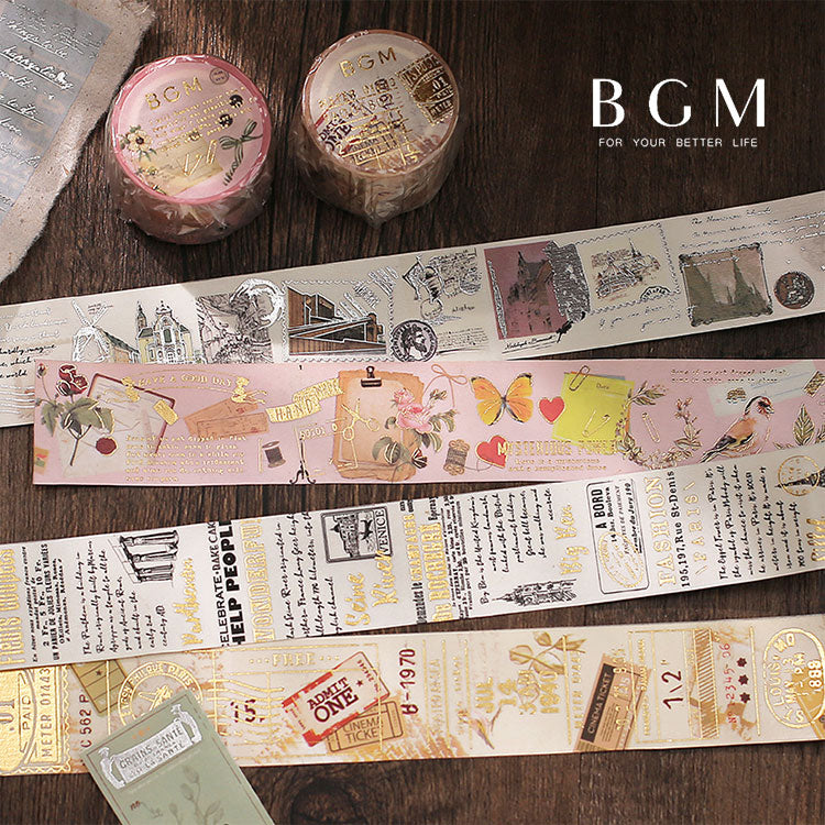 BGM Masking Tape Special 30mm Poem SP021 BM-SPPE