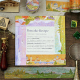 BGM マスキングテープ スペシャル Special 箔押し 30mm 3cm 3センチ 30ミリ幅 点描画 牧場 海辺 雪山 星夜 庭園 夕景 マステ ビージーエム