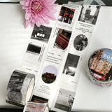 BGM マスキングテープ Special 箔押し カラーシティー 20mm 2cm 2センチ幅 イエロー パープル レッド グリーン グレー ブルー 写真 ビージーエム 手帳 ギフト