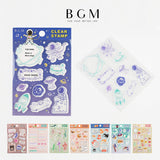 BGM クリアスタンプ STP001 BT-CS