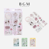 BGM クリアスタンプ 旅行 BT-CST001 日本旅行・町並み BT-CST002 日本旅行・散歩 BT-CST003 世界旅行・スポット BT-CST004 世界旅行・都会 ビージーエム