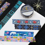 BGM マスキングテープ 15mm タイルアート TAPE-003