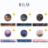 BGM マスキングテープ 20mm 流れ星の夜 TAPE-005