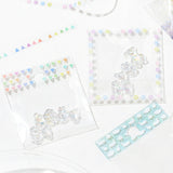 BGM ビージ-エム クリアテープ 5mm 5ミリ幅 泳ぐアヒル ミカン 絵の具 ファンタジー フラワー カラフル ギフト カード 手帳