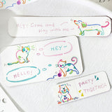 BGM 마스킹 테이프 20mm 수명 메인 치치 토스트 컬러 버튼 브라우치 컬러 동물원 발레리나 발레리나