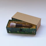 熊野筆 晃祐堂 ハイライトブラシ SOMELL GARDEN BLUEBERRY×WALNUT