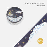 BGM マスキングテープ オイルパステル 15mm BGM-SP004 BM-SPOP