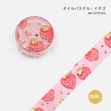 BGM マスキングテープ オイルパステル 15mm BGM-SP004 BM-SPOP