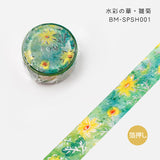 BGM マスキングテープ 20mm スペシャル 水彩の華 BGM-SP014-BM-SPSH