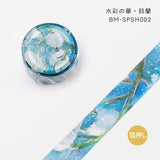 BGM マスキングテープ 20mm スペシャル 水彩の華 BGM-SP014-BM-SPSH