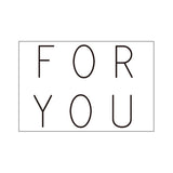 OSCOLABO ブロックメッセージスタンプ THANK YOU