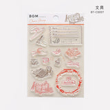 BGM クリアスタンプ 文具 BT-CS057 BT-CS058 ラッピング BT-CS059 イベント BT-CS060 ヴィンテージ日付 ビージーエム