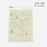 BGM Clear Stamp Record Vintage STP006 BT-CS