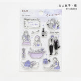BGM Clear Stamp Adult Girls BGM-STP003 BT-CSJ