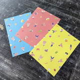 cotori cotori コトリコトリ 食いしん坊な二人のA6メモ 手帳メモ