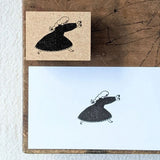 cotori cotori ラバースタンプ ワンピースの女の子 STP01