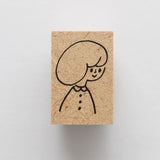 Cotori Cotori 고무 스탬프 소녀 페이스 스탬프