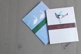 Cozyca Products コジカプロダクツ レターセット Subikiawa. スビキアワ Swan in February 20-391 ANOTORI! 20-392 美濃和紙 便箋 封筒 おしゃれ