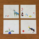 Cozyca Products コジカプロダクツ スビキアワ Subikiawa. ブロックメモ ペンギン 22-340 HIKOKIGUMO 22-685 CAFE 22-686 おしゃれ かわいい