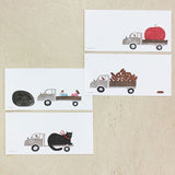 Cozyca Products コジカプロダクツ 一筆箋 ネクタイ 手紙をかくよ 20-363 TRUCK20-364 トラック おしゃれ かわいい