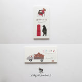 Cozyca Products コジカプロダクツ 一筆箋 ネクタイ 手紙をかくよ 20-363 TRUCK20-364 トラック おしゃれ かわいい