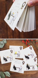 Cozyca Products コジカプロダクツ ネクタイ 木の Memo Pad 22-667 喫茶店 Memo Pad 22-668 きょうもだれかのバースデー 22-727 おしゃれ かわいい