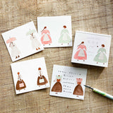 Cozyca Products コジカプロダクツ ブロックメモ ネクタイ 友だち 22-773 いえいえこやこや 22-774 4柄 各30枚 120枚綴 おしゃれ かわいい