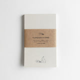 Zwischenablage und Papierset Nachfüllblatt Art Women Rabbit Memo Rakui Hana Oeda Letterpress Rabbit Day