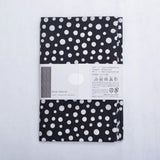 手ぬぐい nugoo あられ むらさき 紫 わかくさ 緑 みどり すみいろ 墨 注染染め モダン 手描き シンプル パターン 和風 日本製 ギフト 手拭い てぬぐい 拭う ぬぐう