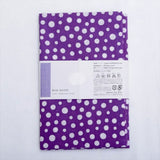 手ぬぐい nugoo あられ むらさき 紫 わかくさ 緑 みどり すみいろ 墨 注染染め モダン 手描き シンプル パターン 和風 日本製 ギフト 手拭い てぬぐい 拭う ぬぐう