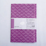 手ぬぐい nugoo NEXT 青海波 浅葱 ブルーグリーン あさぎ 紅桔梗 べにききょう あかむらさき 注染染め モダン 手描き シンプル パターン 和風 日本製 ギフト 手拭い てぬぐい 拭う ぬぐう