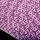 手ぬぐい nugoo NEXT 青海波 浅葱 ブルーグリーン あさぎ 紅桔梗 べにききょう あかむらさき 注染染め モダン 手描き シンプル パターン 和風 日本製 ギフト 手拭い てぬぐい 拭う ぬぐう