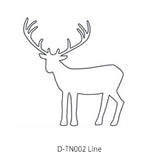 OSCOLABO スタンプ トナカイ