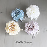 コサージュ ヘアアクセサリー ダリアパール アクセサリー 卒園式 入園式 卒業式 入学式 ギフト