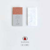 DARUMA 刺し子ふきん 模様刺し 伝統柄+イラスト 白