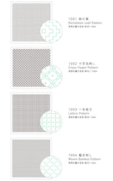 DARUMA 刺し子ふきん 一目刺し 白