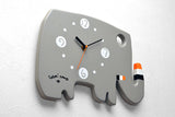 GOMI TARO オリジナル時計 ゾウ グレー