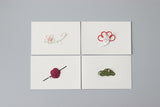 hare 結びのカード 梅 松 鶴 桜 母の日 カーネーション ハート メッセージカード 水引 ハレ カード 日本 文化 作家 HARE Postcard CARD card Mizuhiki